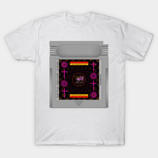 Filth Game Cartridge T-Shirt by PopCarts